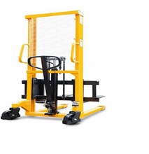 Manual pallet stacker