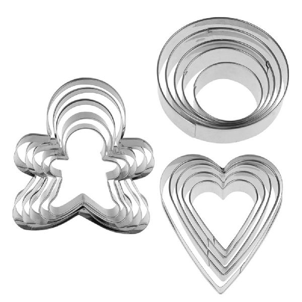 Stainless Steel Cookie Cutter, Certification : FDA