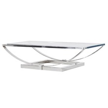 Stainless Steel metal frame coffee table