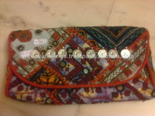 Banjara Clutch bags with Coin work, Color : Multi