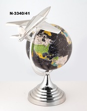 Design Impex Aeroplane on world map, Color : customized