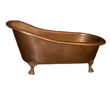 Antique Copper With Mosaic Bathtub