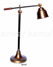 Brass Bell Style Table Lamps