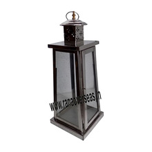 Steel Glass Large Hanging Lanterns