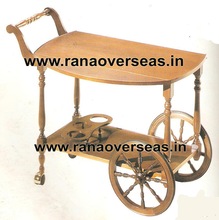 Wooden Serving carts for Food, Feature : Easily Cleaned