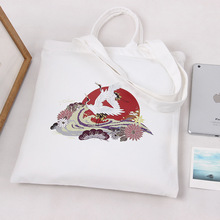 Cottoncanvas bag gift shopping bag, Size : Medium(30-50cm)