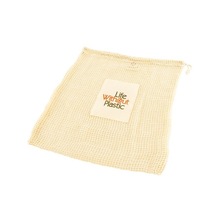 Supermarket shopping cotton net bag, Style : Handled