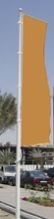 Fibre Flag Poles, Brand Name : MMT