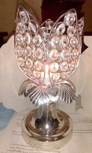 Crystal metal candle holder, for Home Decoration