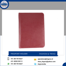 Custom Leather Passport Holder