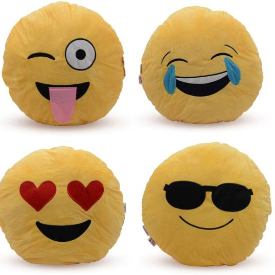 Soft Toy emoji cushion