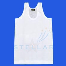 MENS WHITE VEST, Age Group : Adults
