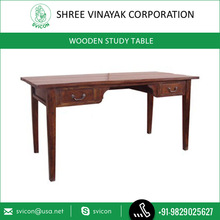 Simple and Elegant Design Wooden Study Table