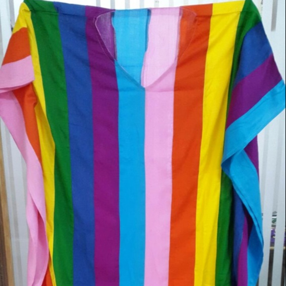 Speciaz rayon rainbow beach kaftan, Gender : Female Dress Woman