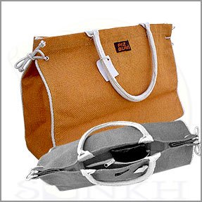 SANKH 350 Gms Jute Promotional Bags, Style : Handled