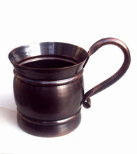 Aged copper mule mug