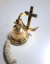 Round Brass Marine ship bell, Style : Nautical