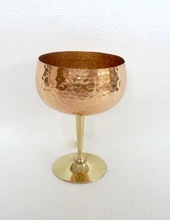 COPPER  GOBLET CUP