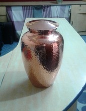 HAND CARAFTED HAMMERED CREMATION URN