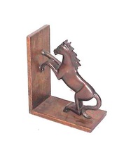 Metal Flying Horse Book ends