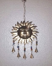 RISING SUN BELLS WIND CHIME, Color : GOLDEN
