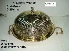 Serving tray with dome cover