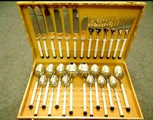 SILVER PLATED CUTLERY SET