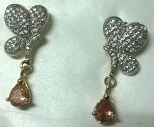 Cz earrings jewellery