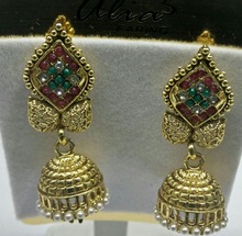 Emfex Indian traditional Dangle earring, Occasion : Anniversary, Engagement, Gift, Party, Wedding