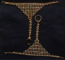 Silver Plated Multicolor Rhinestone Jewellery