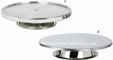 Stainless Steel Revolving Cake Stand