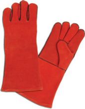 Leather welding gloves