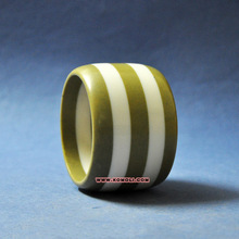 Combo color stripe bangles