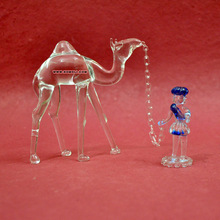 Glass home decoration animal figurines, Style : Antique Imitation