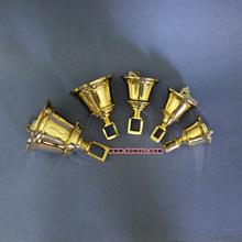 Golden small Church brass bells, for Souvenir