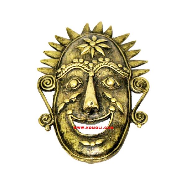 Metal face mask, Size : 5 Inch