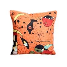 Square Ocean Life Handmade Throw Pillow Cover, For Car, Chair, Decorative, Seat, Style : Dobby