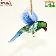 Ornament glass bird figurines, for Tree decoration, Style : Antique Imitation