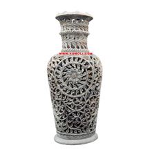 Tone Carving Flower Vase
