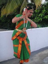 Bharatnatyam costume