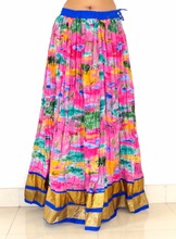 Multi color block Printed Skirt