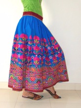 100% Cotton Rabari embroidered Skirt, Feature : Plus Size, Traditional