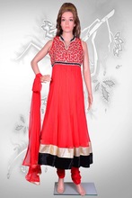 Shimmer READYMADE ANRKALI DRESS, Supply Type : In-Stock Items