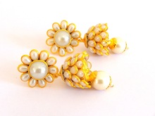 South indian pachi jhumka earring, Occasion : Anniversary, Engagement, Gift, Party, Wedding