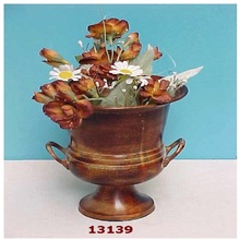 Copper Colour Flower Vase