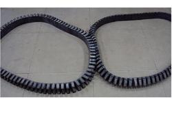 Plastic Machinery Rubber Belt, Color : Black
