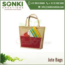 Colorful Jute Carrier Bags