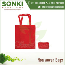 Foldable Tote Non Woven BaG, Style : Handled