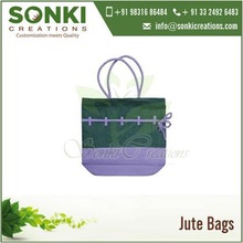 Sonki Jute Tote Shopping Bags