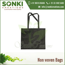 Zip Closure Non Woven Shopping Bag, Style : Handled